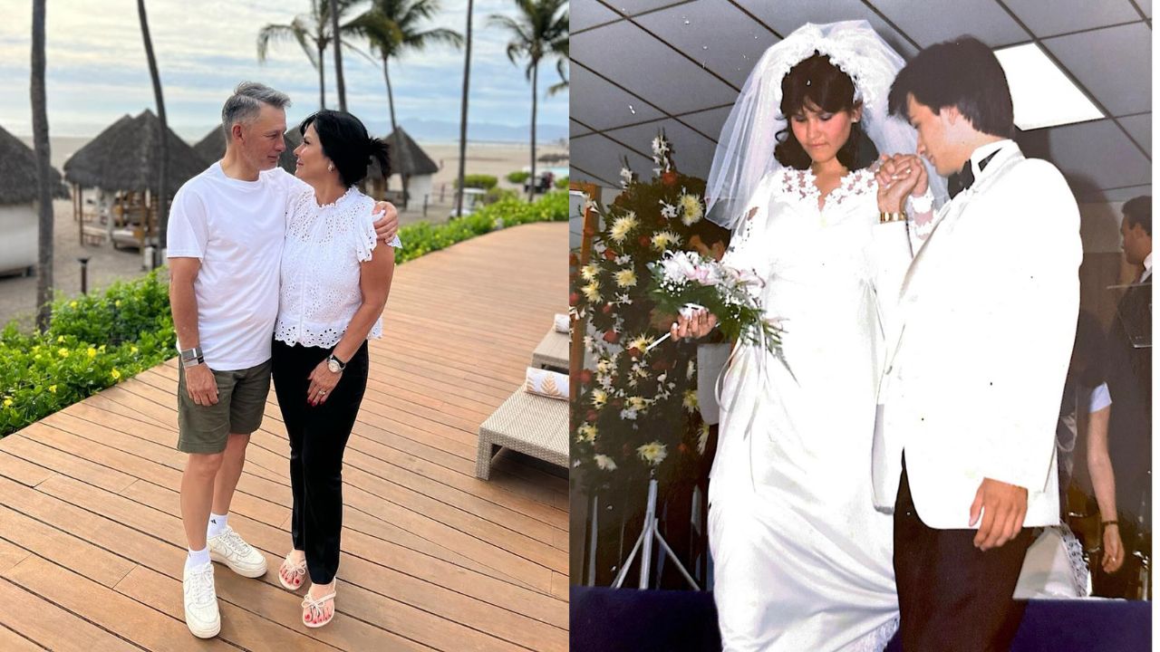 Cash Luna causa revuelo por afectuoso mensaje a su esposa en su 38 aniversario de casados