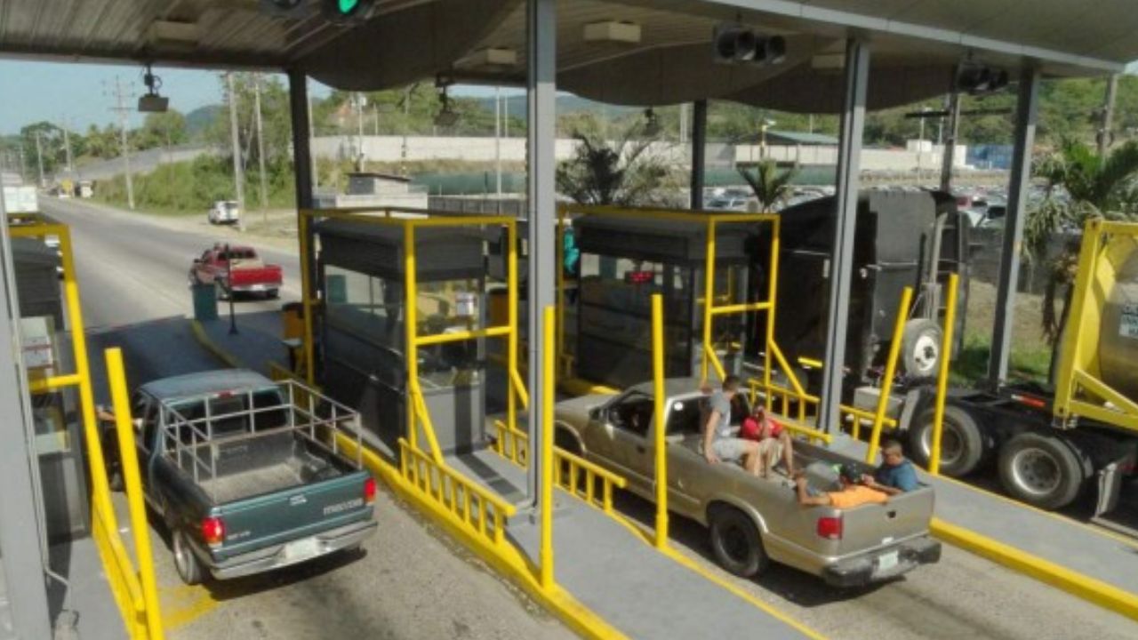 Aumenta la tarifa del peaje en Puerto Cortés; estos son los nuevos precios