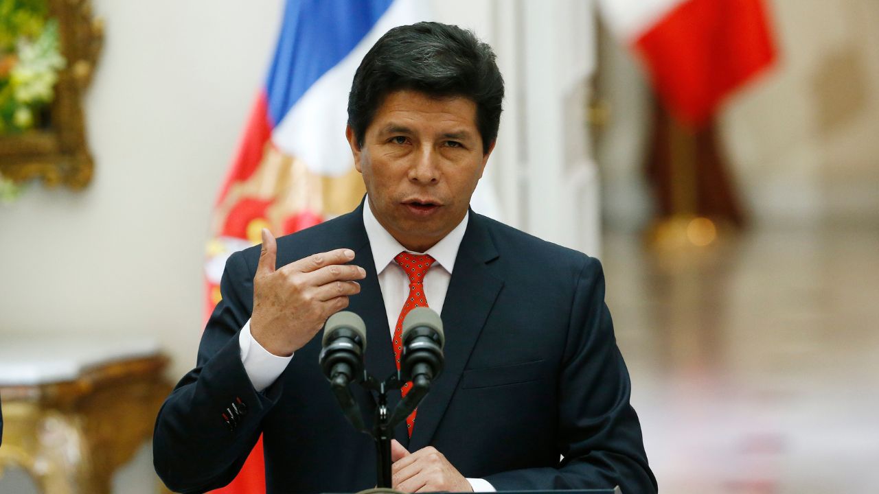 Poder Judicial de Perú acepta recurso de apelación de expresidente Pedro Castillo