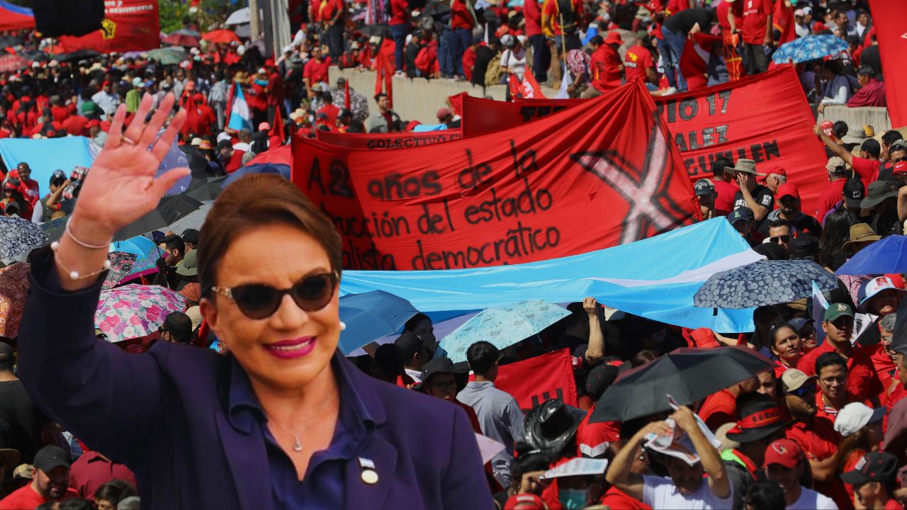 Castro cumple dos años en el poder en Honduras entre logros y algunas promesas incumplidas