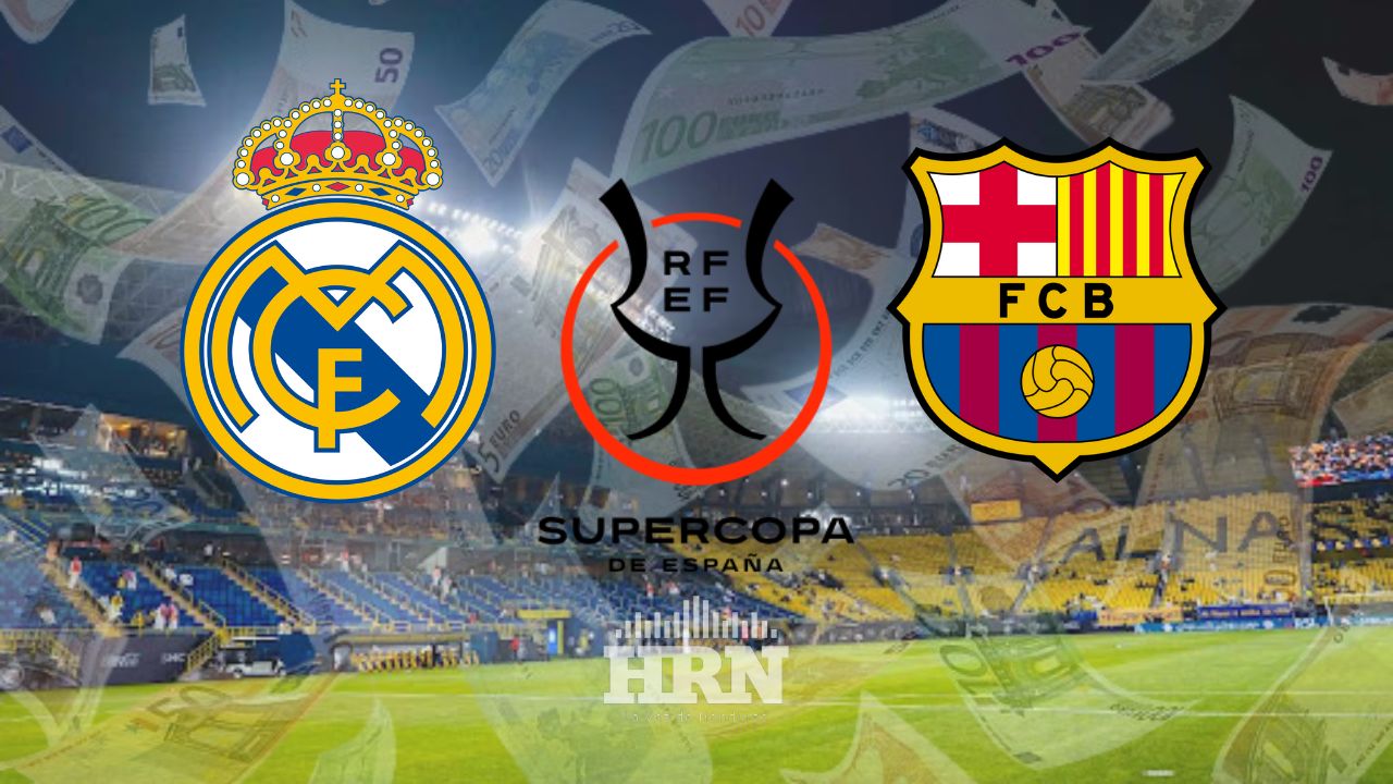 ¡Millonario premio! Conozca cuánto ganaron Real Madrid y Barcelona por su participación en Supercopa de España