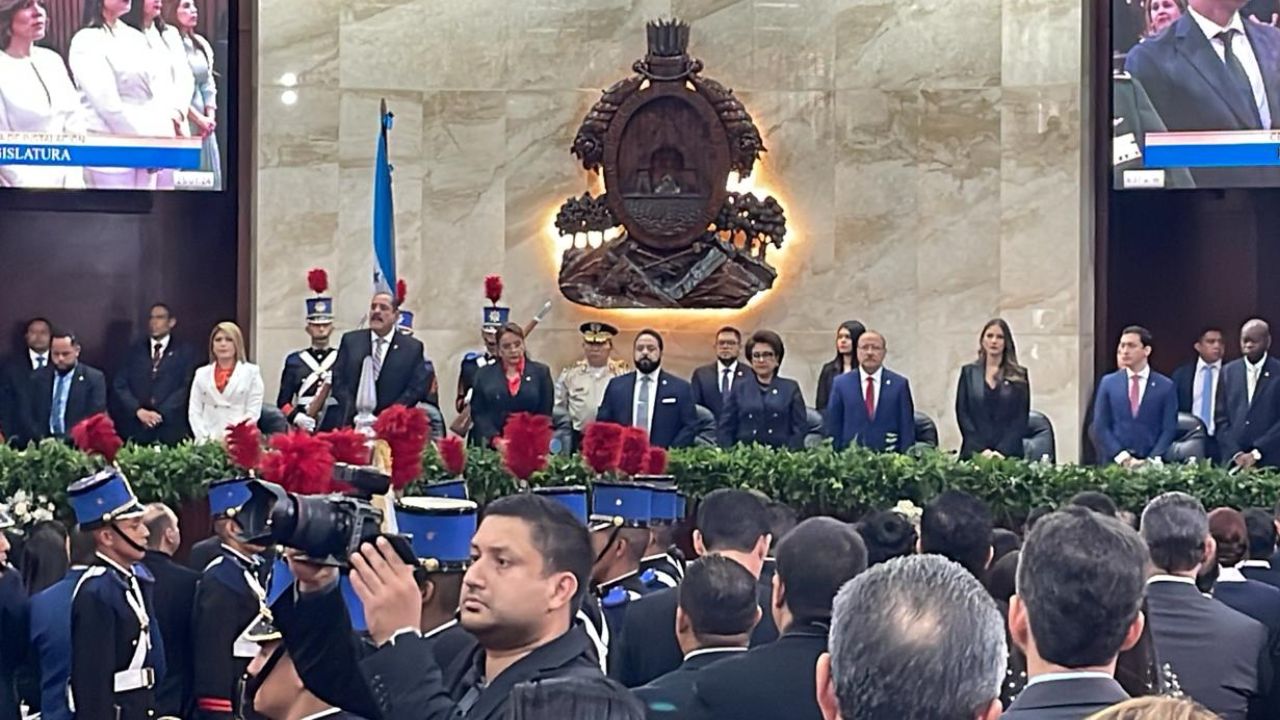 Instalada la tercera legislatura en el Congreso Nacional