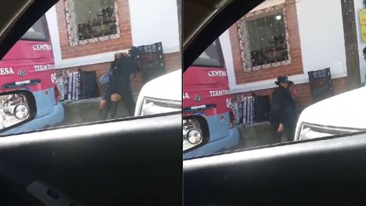 Indigna video de agresión municipal a vendedora ambulante en Copán