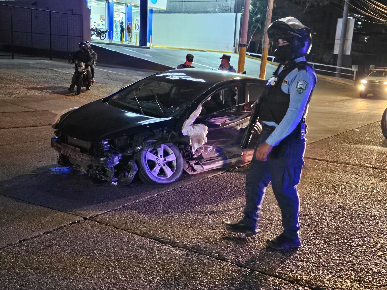 Hondureño muere en su auto cuando era víctima de un secuestro en Tegucigalpa