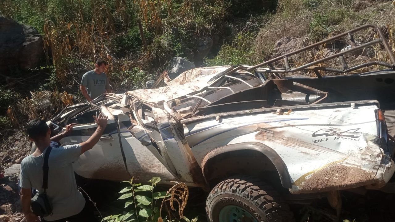 Accidente en Santa Bárbara deja tres menores fallecidas y varios heridos