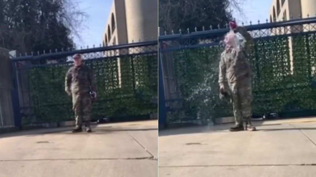 Aaron Bushnell video completo Twitter: soldado estadounidense se prende fuego en Embajada de Israel en EE. UU.