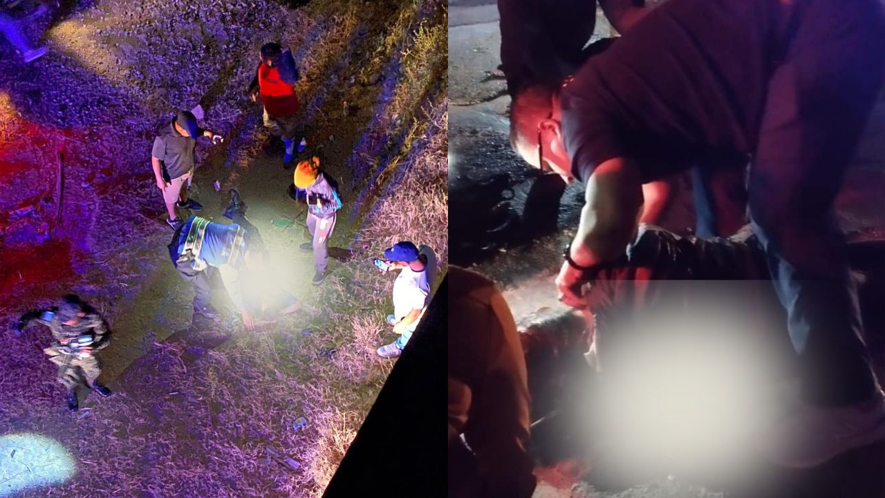 Imagen de Hermanos hondureños mueren cuando viajaban en moto; uno quedó bajo un puente