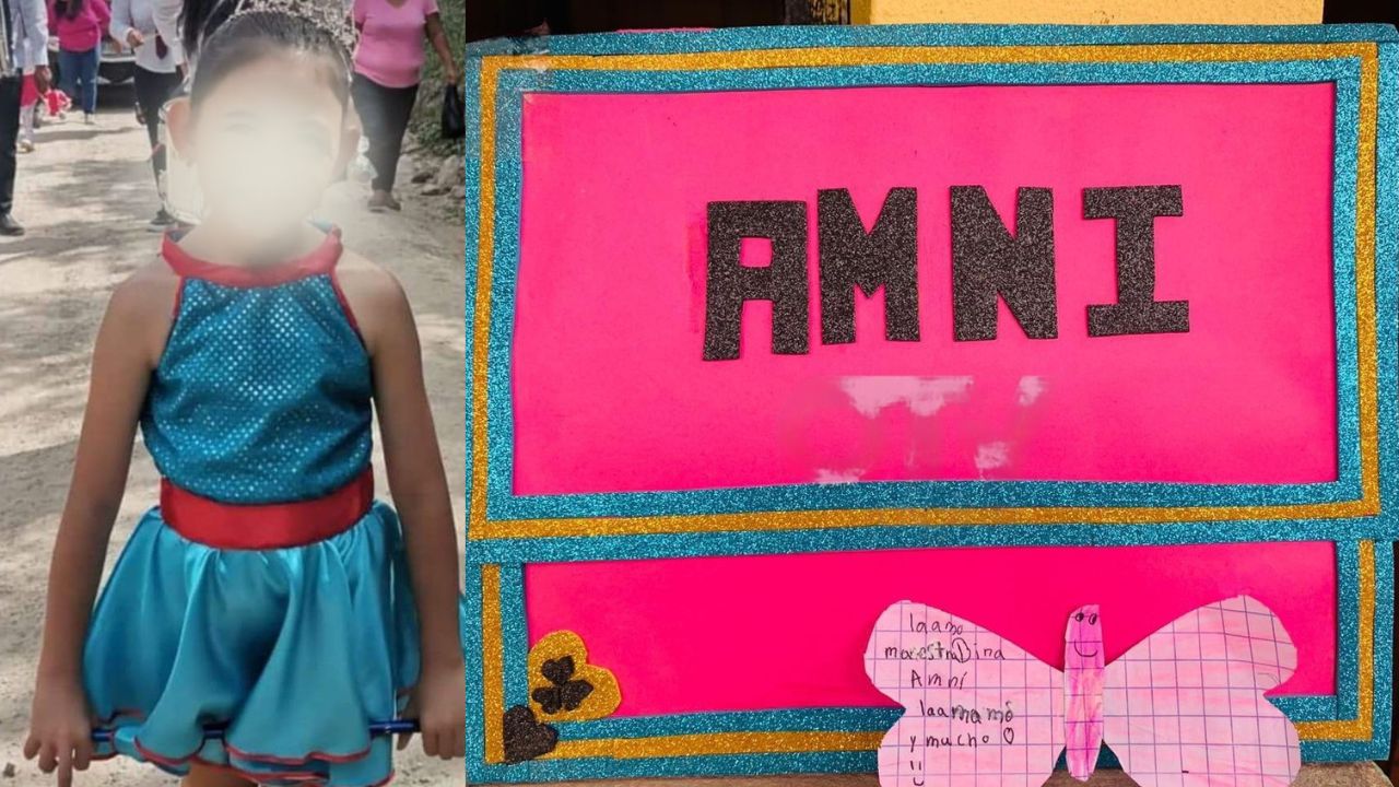 'La amo maestra Dina', escribió Amni, la niña hondureña que murió ahogada en Río Bravo