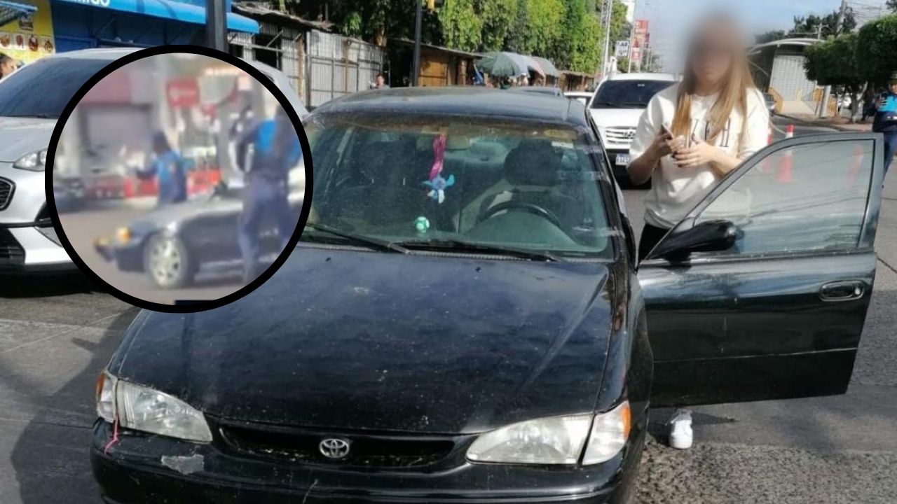 Le cancelarían de por vida la licencia de conducir a mujer que atropelló a policía municipal