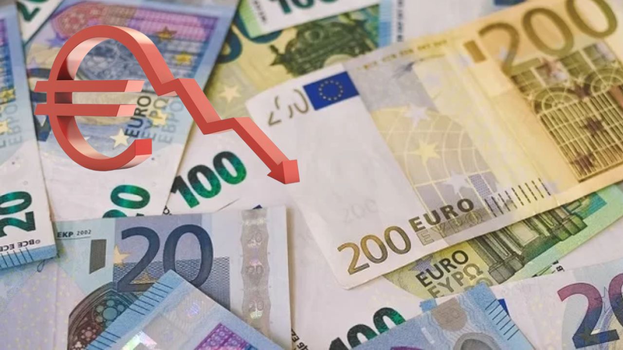 El euro cae por debajo de los 1,072 dólares tras descender la inflación en EE.UU.