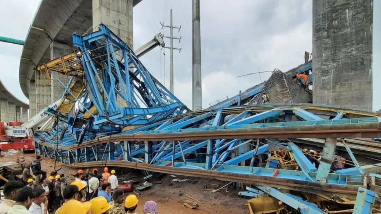 Dos muertos deja derrumbe de un puente en construcción en Países Bajos
