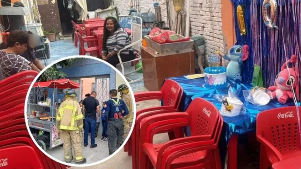 Bomberos sorprenden a niña en su cumpleaños después de que los invitados no llegaran