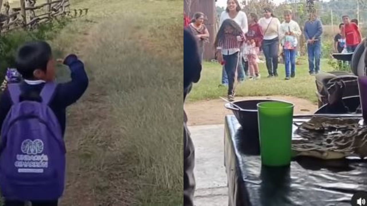'Qué buena onda', maestra no rechaza invitación de alumno pese a la distancia