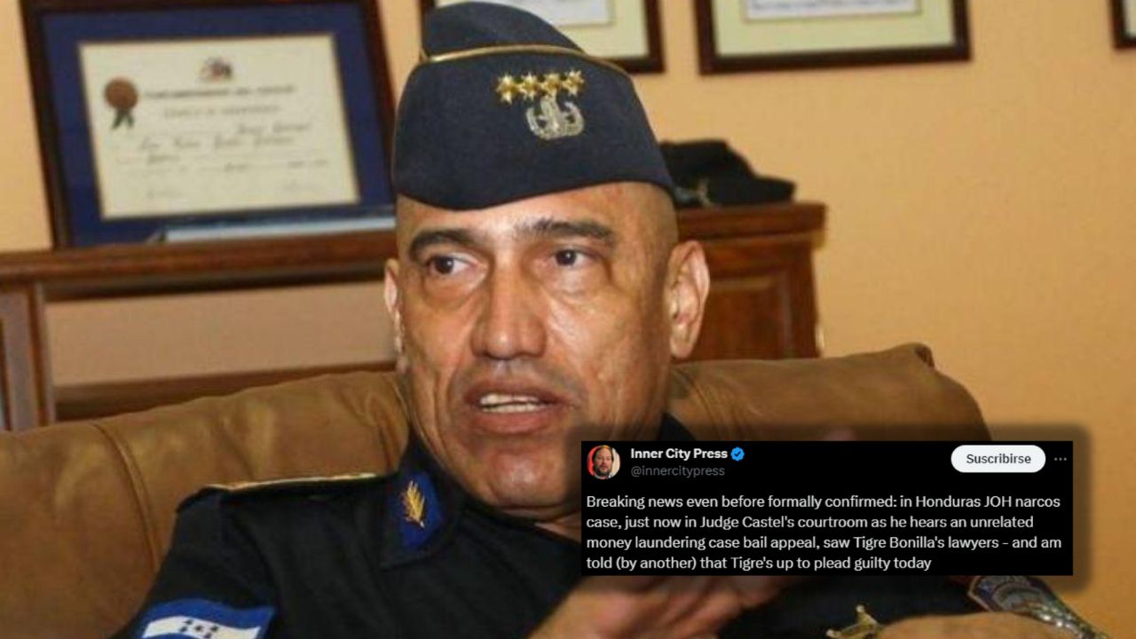 'El Tigre' Bonilla se declararía culpable cinco días antes del juicio