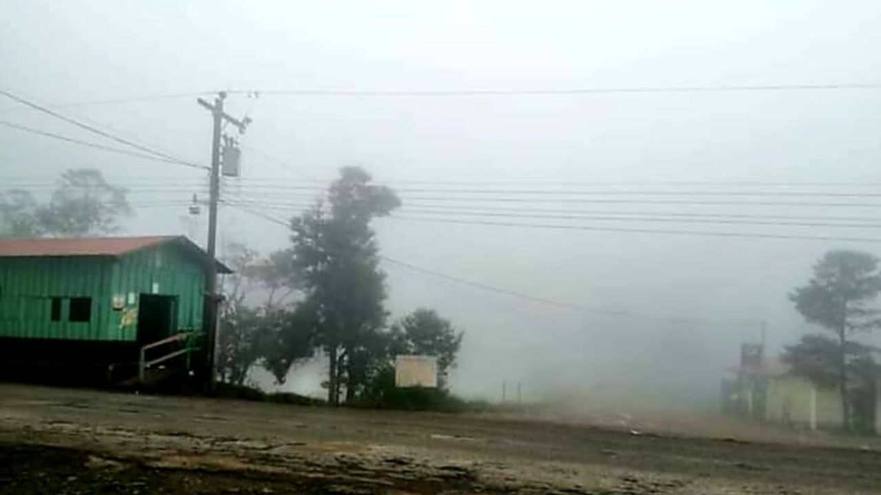 Frente frío en Honduras: se esperan temperaturas de hasta 8 grados centígrados