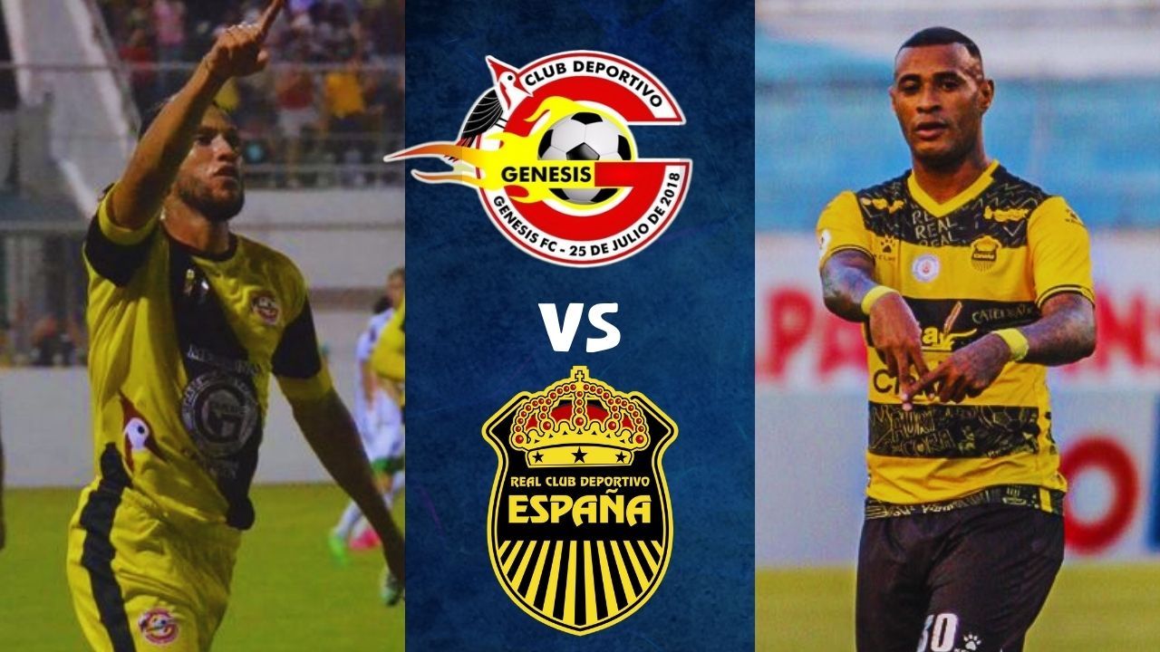 Partido Génesis vs. Real España EN VIVO hoy: hora, canal, alineaciones y minuto a minuto