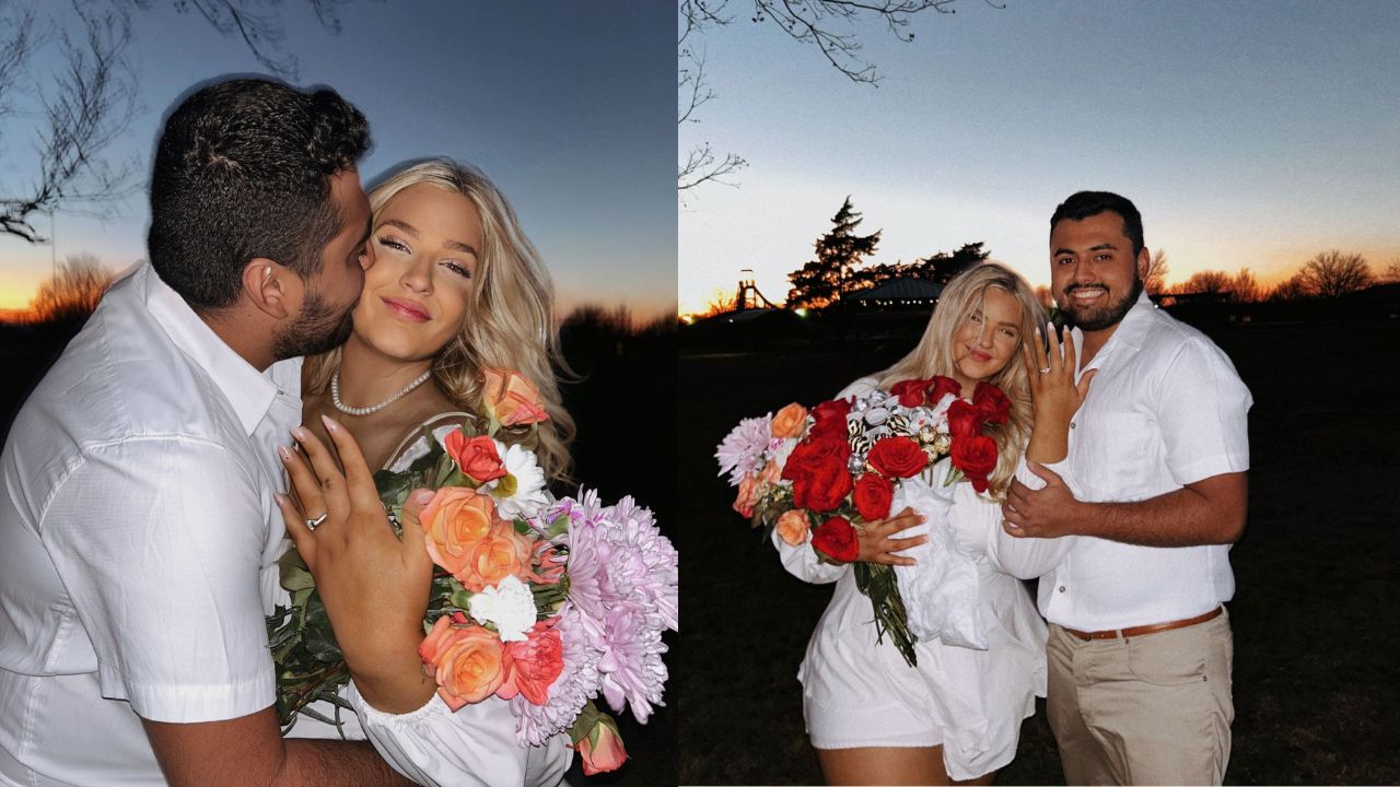 'Proverbios 18:22': hondureño sorprende a su novia 'gringa' y le pide matrimonio en San Valentín