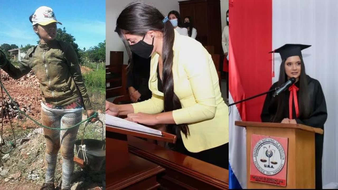 Trabajó de albañil para pagar sus estudios, ahora es abogada y suma más títulos