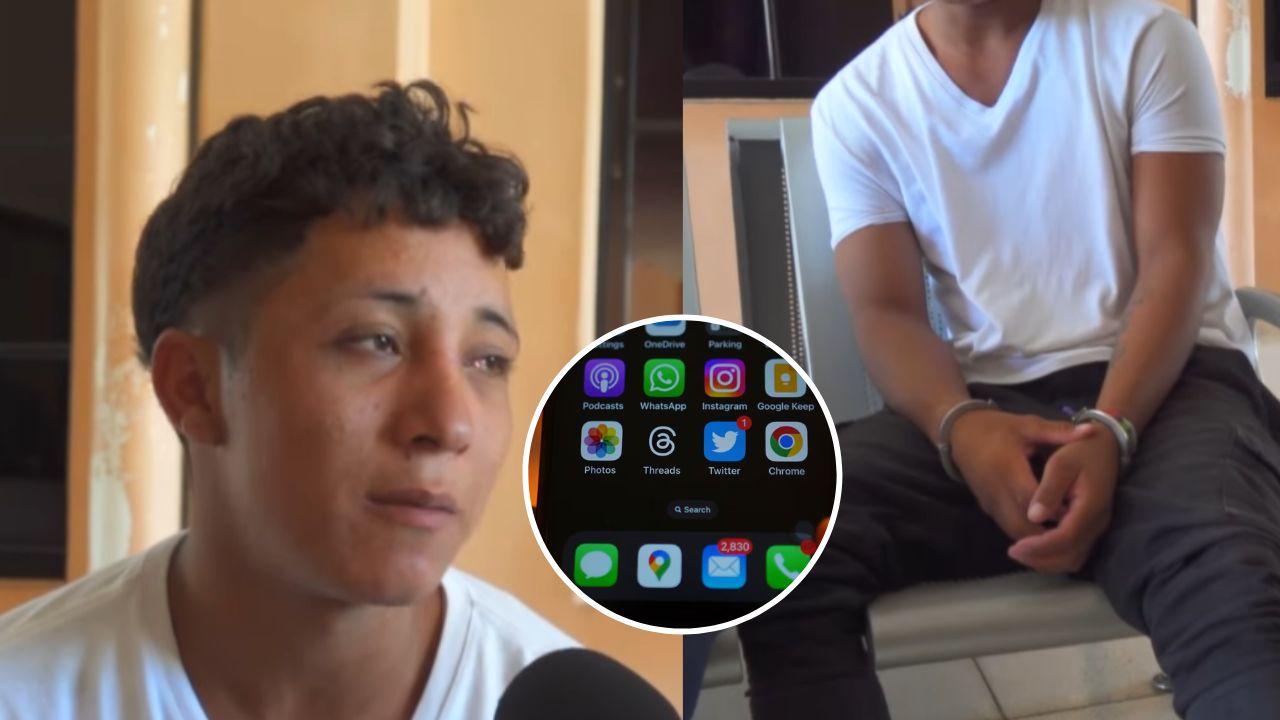 'Lo hice por las medicinas de mi mamá': joven hondureño fue detenido por roba un celular