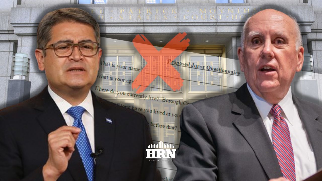 Juez Castel deniega cuestionario para jurado y aplazamiento de juicio de expresidente JOH