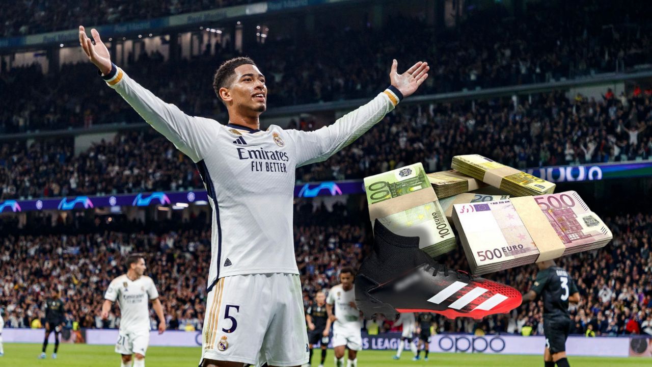 Jude Bellingham tendría logotipo exclusivo en marca de botines con la imagen de su celebración