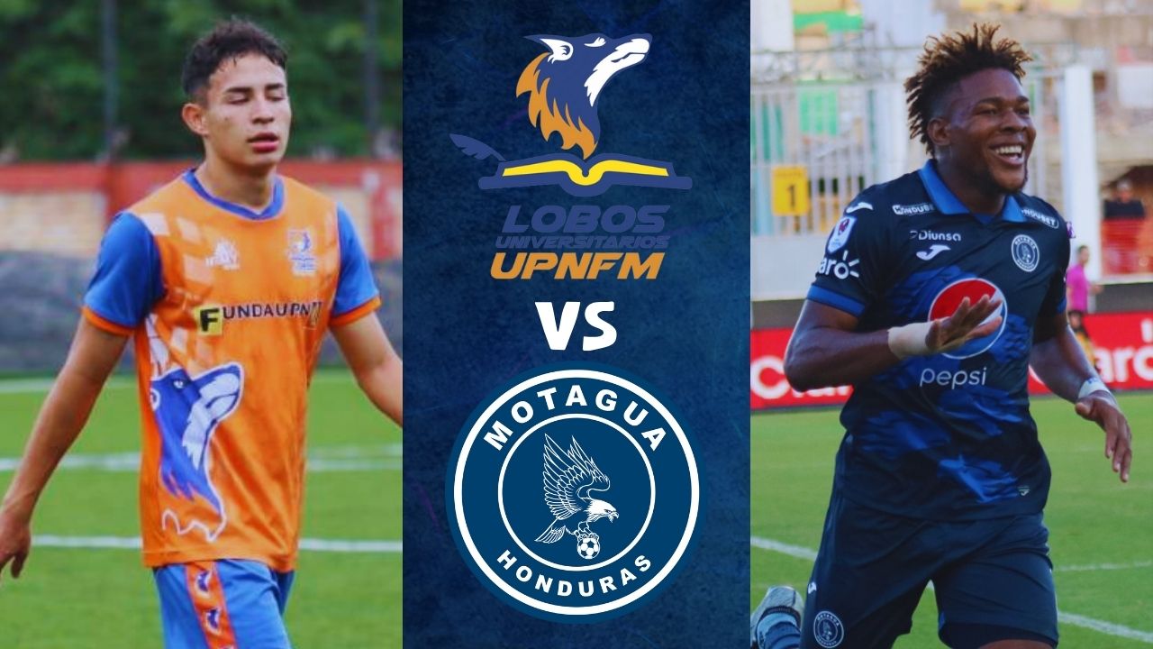 Lobos UPNFM vs. Motagua EN VIVO hoy: hora, dónde ver, alineaciones y minuto a minuto del partido