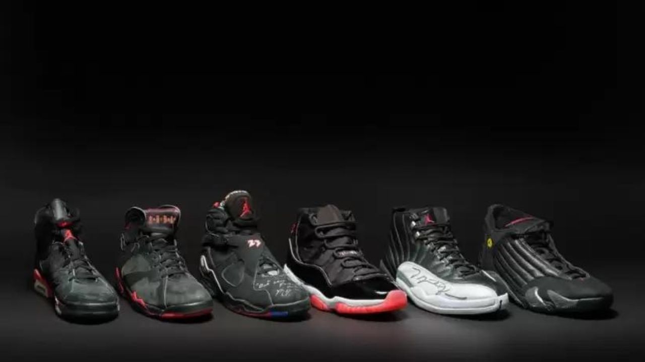 Seis zapatillas de Michael Jordan, vendidas en $8 millones, nuevo récord