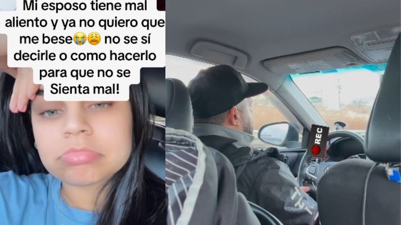 ‘Hasta dolor de cabeza me da’, mujer a punto del divorcio por el mal aliento de su esposo