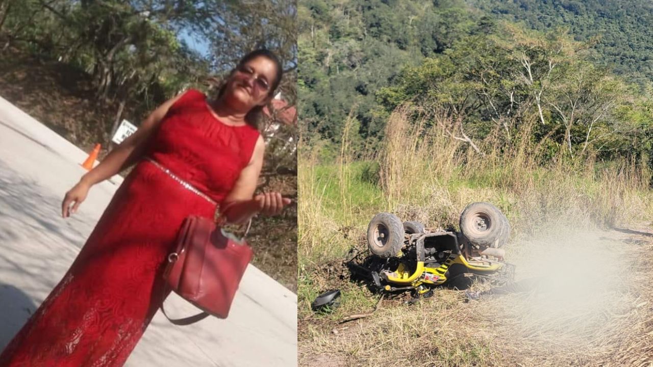 'Nos dejas un gran vacío': comerciante hondureña muere en accidente en cuatrimoto