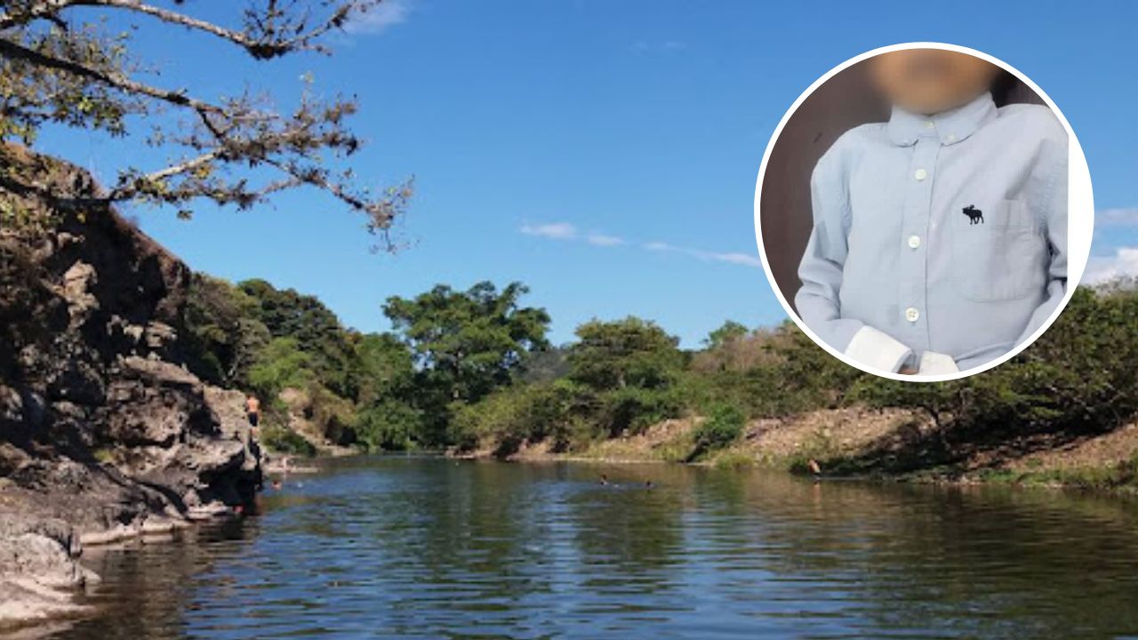 Niño de 7 años murió ahogado en río de Ocotepeque; su papá lo llevó al trabajar con él