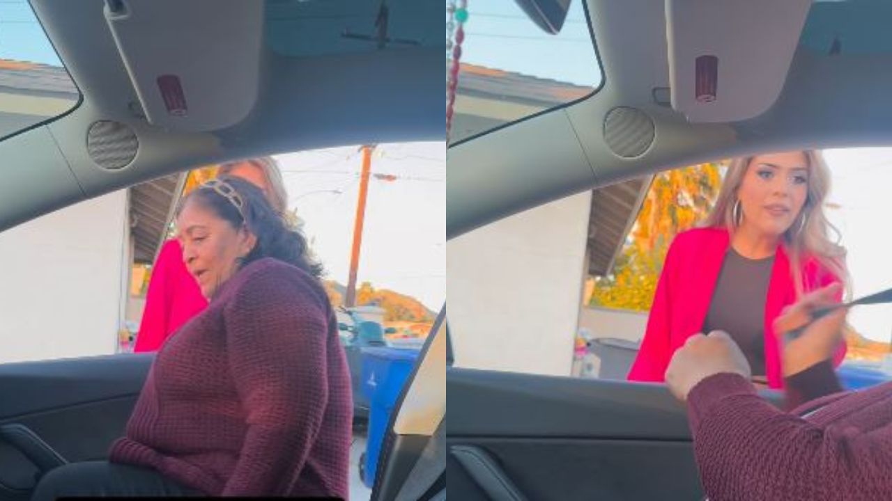 ‘Él es mi esposo',' pero yo su madre’, nuera y suegra se enfrentan por el asiento del auto