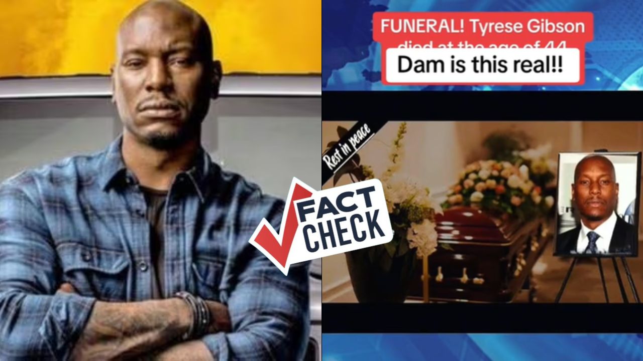 ¿Tyrese Gibson murió? La verdad sobre el supuesto accidente del actor de Rápido y Furioso