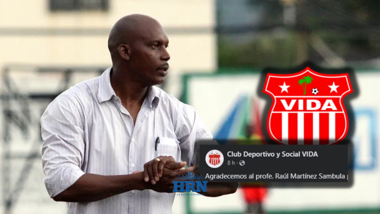 Destituyen a Raúl Sambulá como entrenador del Vida tras malos resultados en Liga Nacional
