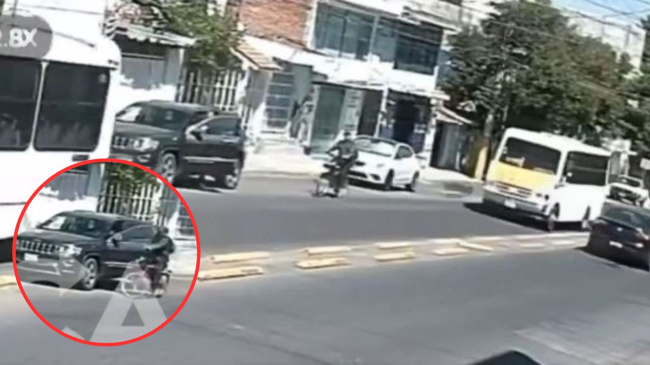 Imágenes sensibles: video capta la muerte de un ciclista por imprudencia vial