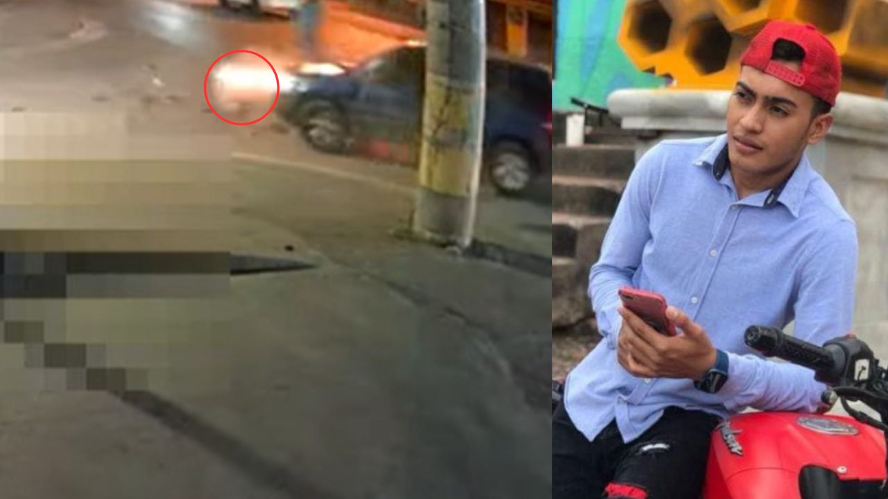 Sale a la luz vídeo del momento en que muere un motociclista en Copán