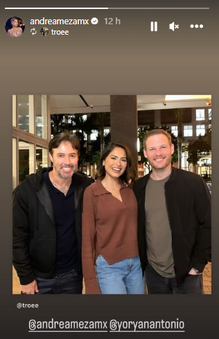 Última historia de Andrea Meza en su cuenta de Instagram. Foto: Redes sociales