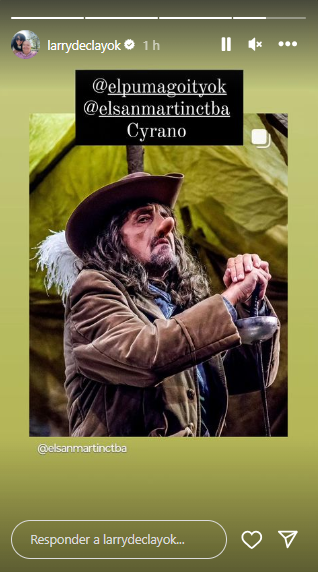 Última actividad de Larry de Clay en sus redes sociales. Foto: Instagram