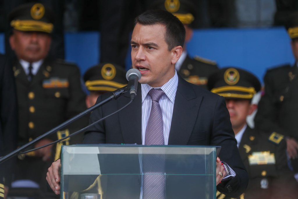Noboa cumple 100 días al mando de Ecuador, con 'mano dura' al crimen y reformas económicas