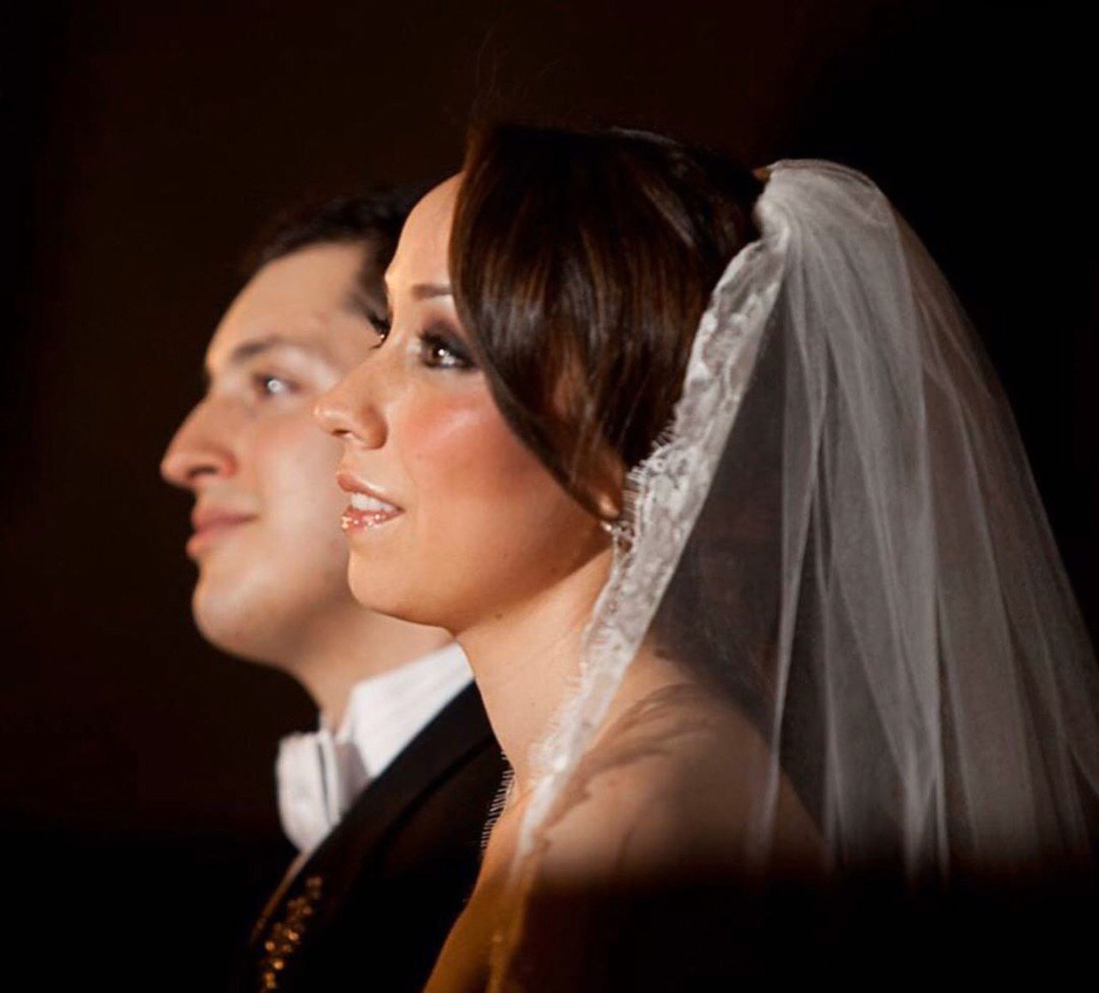Luis Donaldo Colosio Riojas y María de la Luz García Luna en su boda celebrada el 18 de julio de 2009. Foto: cortesía redes sociales