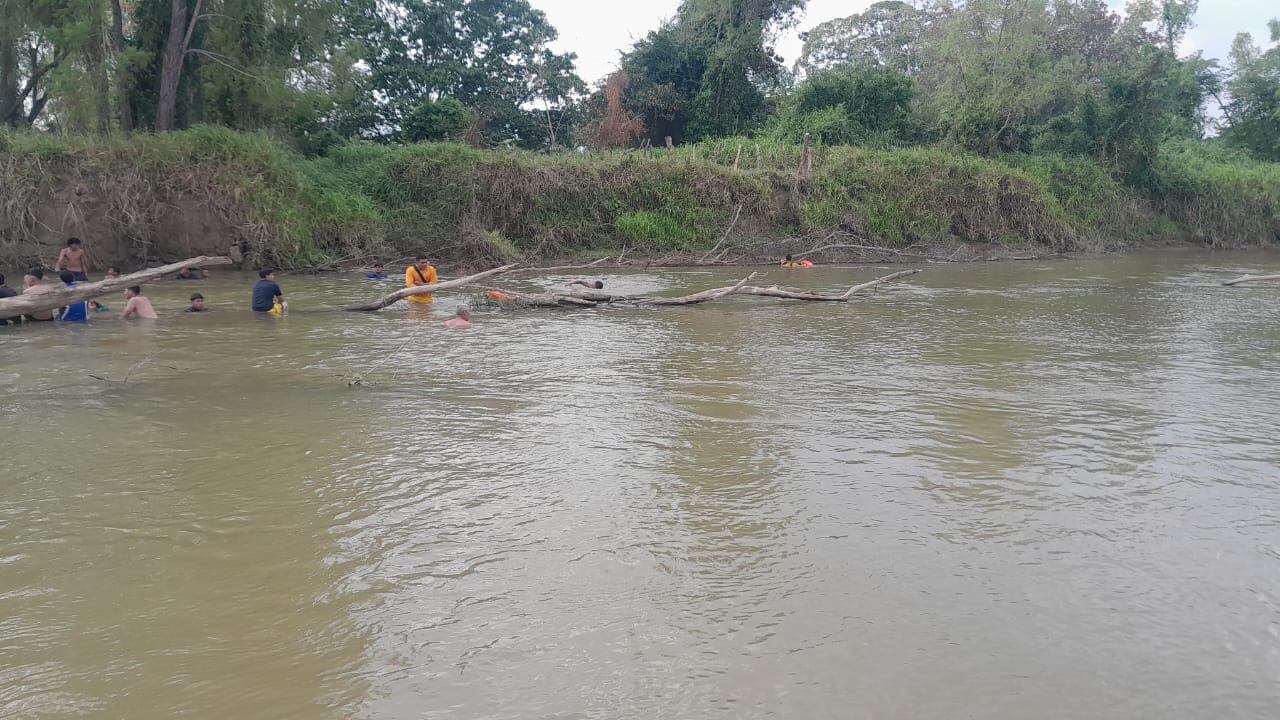 El infante fue encontrado a orillas del río Guayape. Foto: cortesía