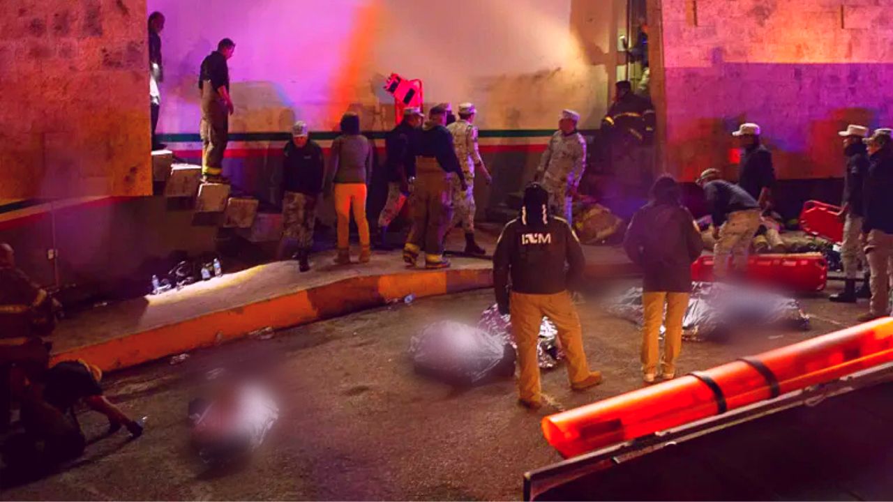 México alista nueva estación migratoria tras incendio en Ciudad Juárez que dejó 40 muertos