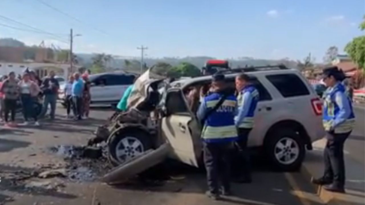 Varias personas resultan heridas en accidente de tránsito en carretera CA-5
