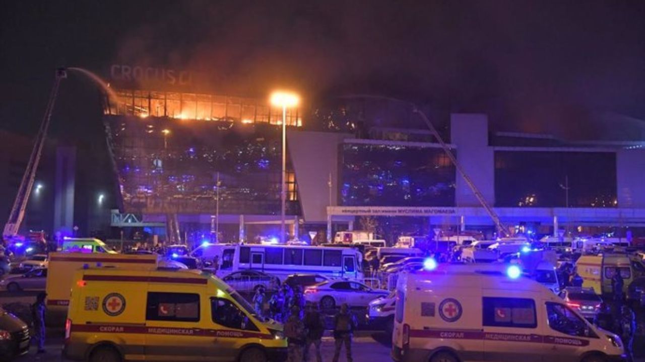 Decenas de muertos en ataque terrorista en Rusia, Putin clama venganza