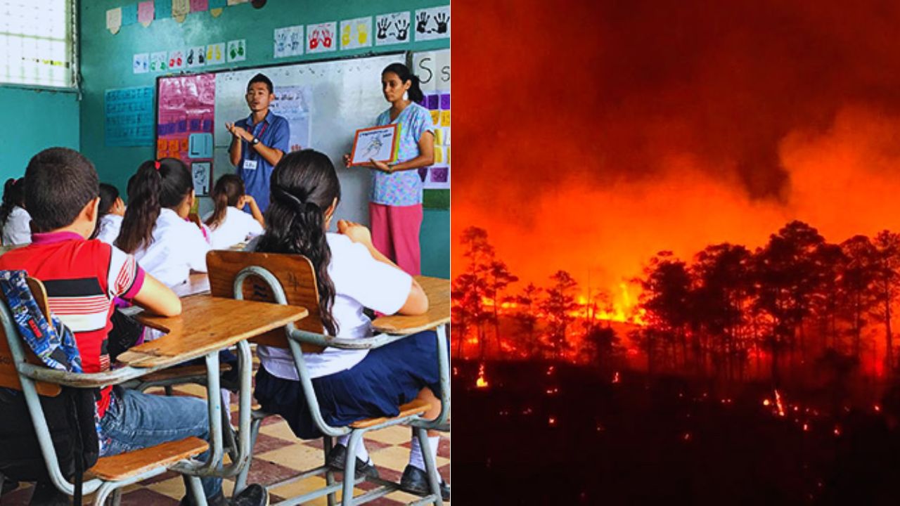 Sugieren que se den charlas de concientización en escuelas para prevenir incendios forestales
