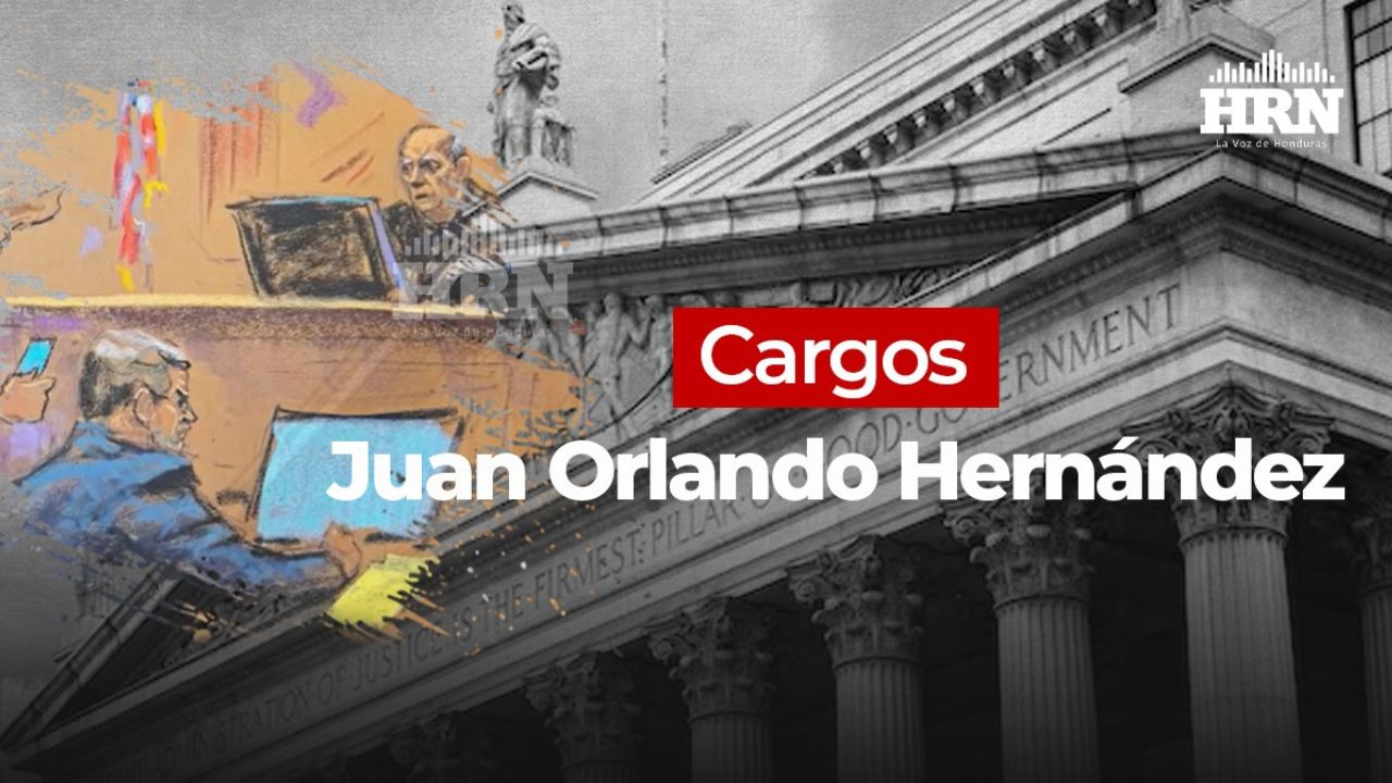 Estos son los cargos por los que fue declarado culpable Juan Orlando Hernández
