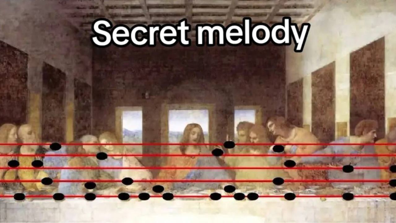 ¿Cómo suena la melodía secreta de La Última Cena? El descubrimiento de un músico sobre esta obra