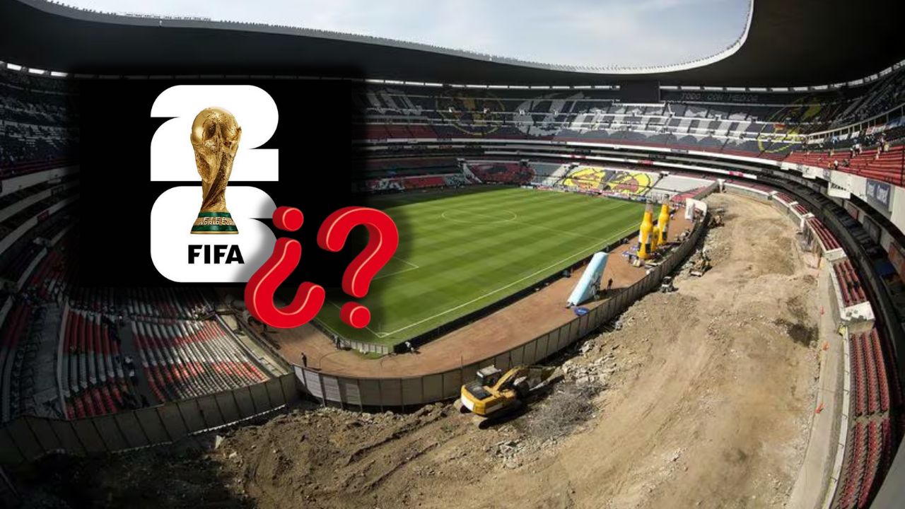 En duda participación de Estadio Azteca en Mundial de 2026 por retrasos en remodelación
