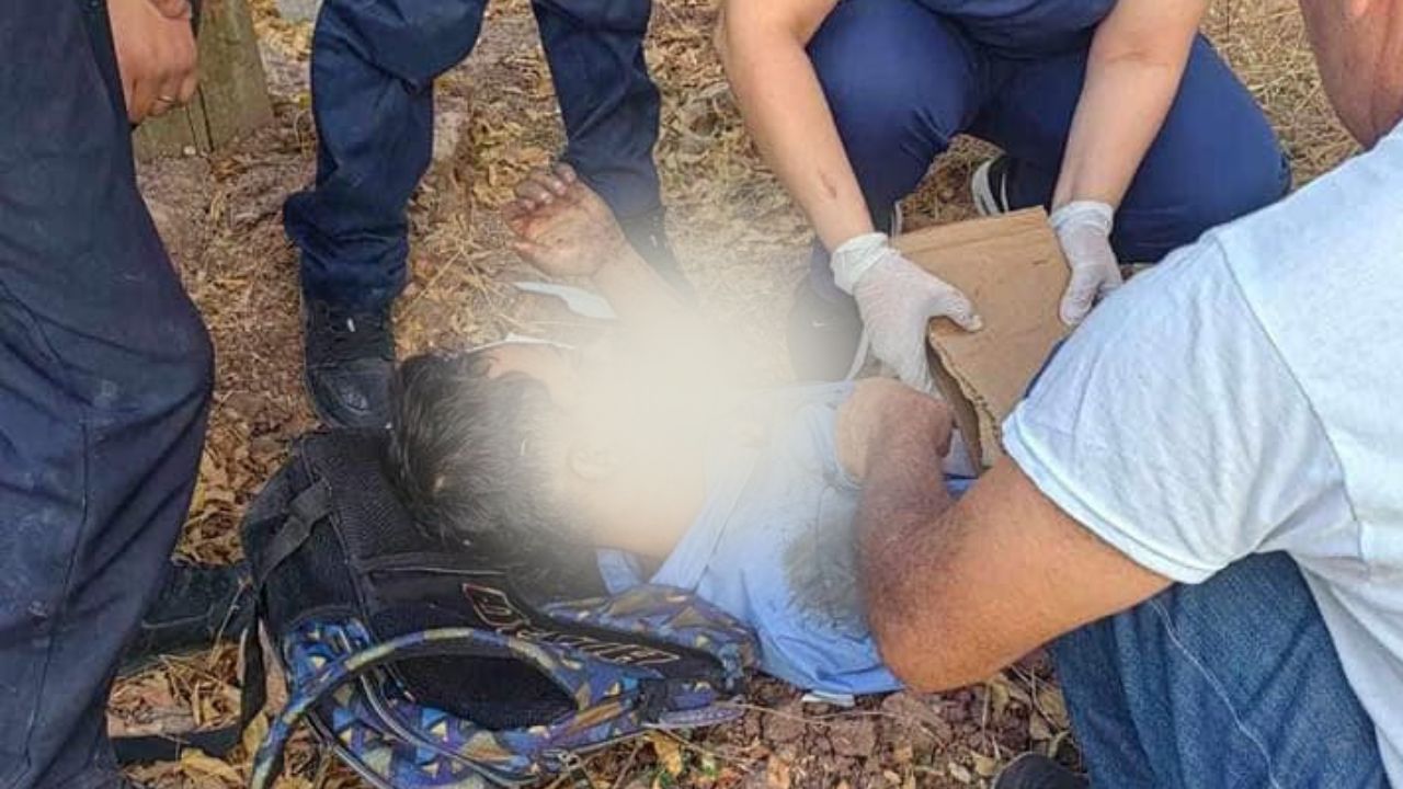 Estudiante hondureño se accidenta cuando iba en su moto para el colegio