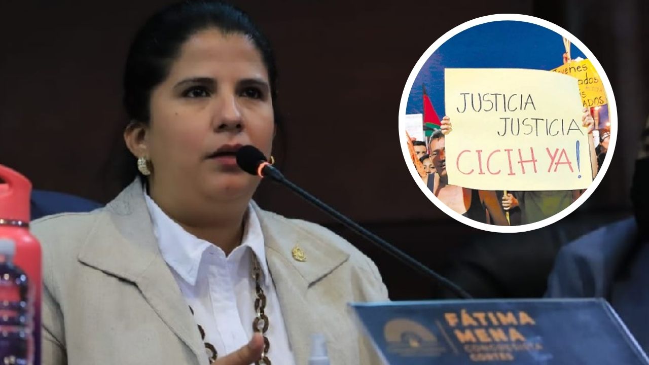 'El Gobierno tiene las llaves para que se instale la CICIH': Fátima Mena