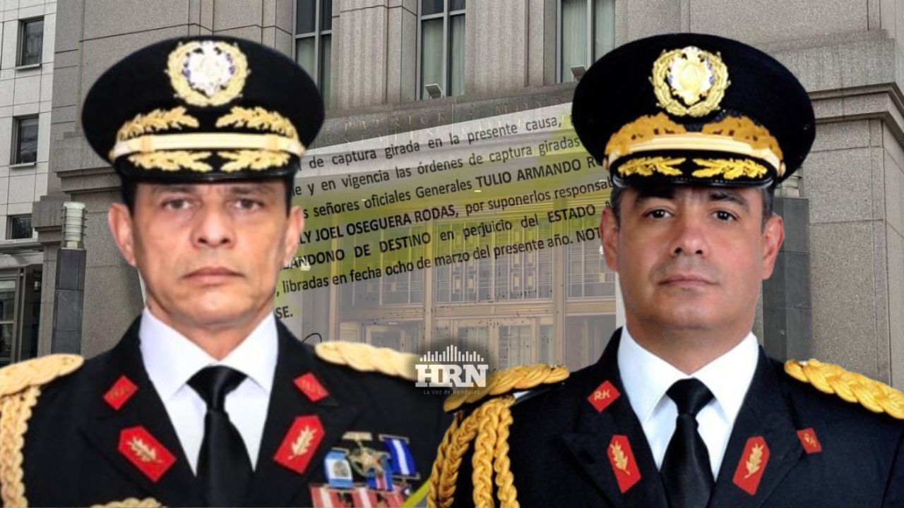 Mantienen vigente orden de captura contra generales que testificaron en juicio contra JOH